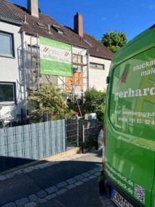 Projekt 84:<br> Fassadenarbeiten Reihenhaus