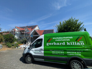 Projekt 114:<br> Fassadenmodernisierung Wohnhaus mit Garage