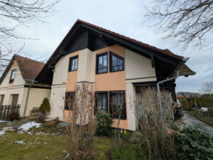 Projekt 124:<br> Verkleidung Giebel Westen