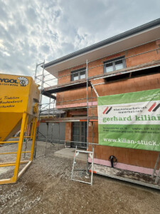 Projekt 129:<br> Außenputz Wohnhausneubau
