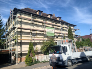 Projekt 130:<br> Energetische Fassadenmodernisierung Mehrfamilienwohnhaus für Gebäude mit Zukunft