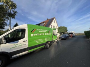Projekt 145:<br> Putzarbeiten Lichtgraben und Sockel