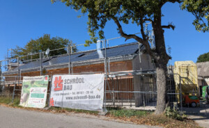 Projekt 162:<br> Fassadenputzarbeiten Wohnhausneubau